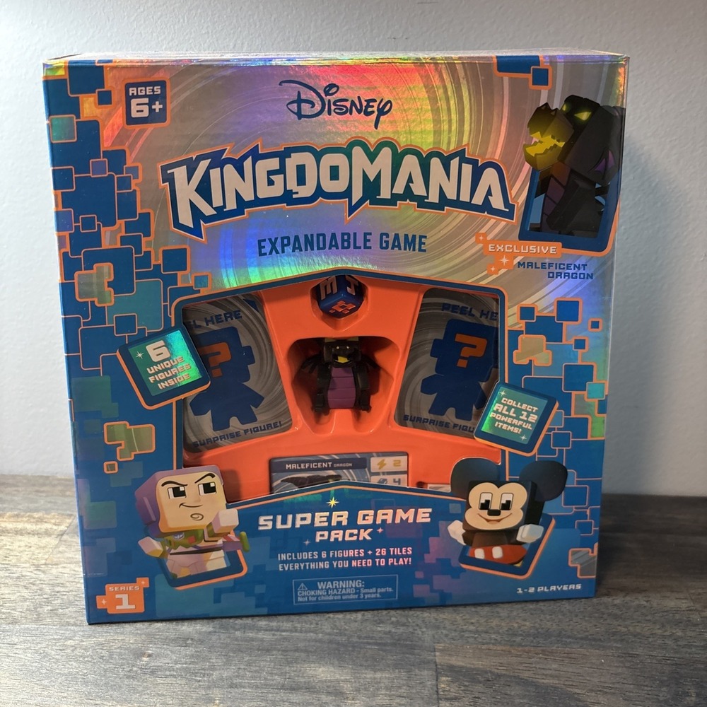 Funko Disney Kingdomania Series 1 Expandable Game Super Game Pack‎ NEW SEALED